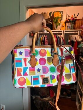 Dooney & Bourke Art Deco Satchel + Wallet